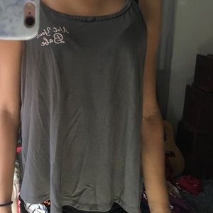 Gray tank top